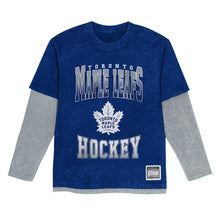 Outerstuff Toronto Maple Leafs Storm Bringer Mineral Wash Two-Fer Children's Shirt