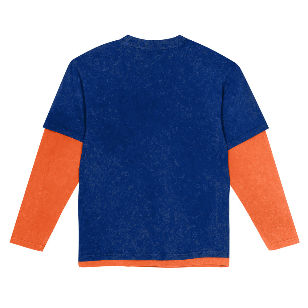 Outerstuff Edmonton Oilers Storm Bringer Mineral Wash Two-Fer Children's Shirt