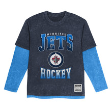 Outerstuff Winnipeg Jets Storm Bringer Mineral Wash Two-Fer Children's Shirt