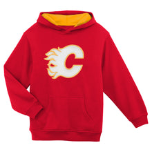 Outerstuff Calgary Flames Prime Children's Red Fleece Pullover Hoodie