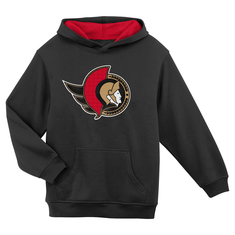 Outerstuff Ottawa Senators Prime Children's Black Fleece Pullover Hoodie