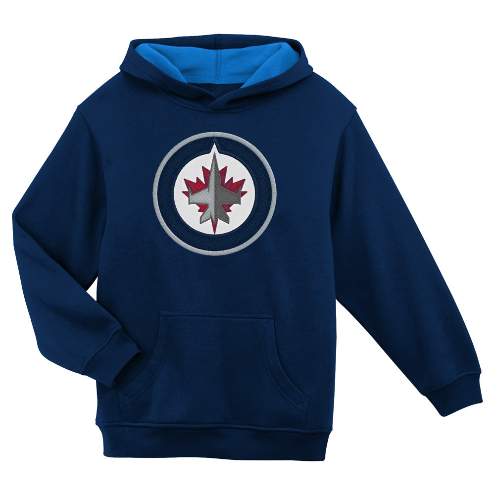 Outerstuff Winnipeg Jets Prime Children's Blue Fleece Pullover Hoodie
