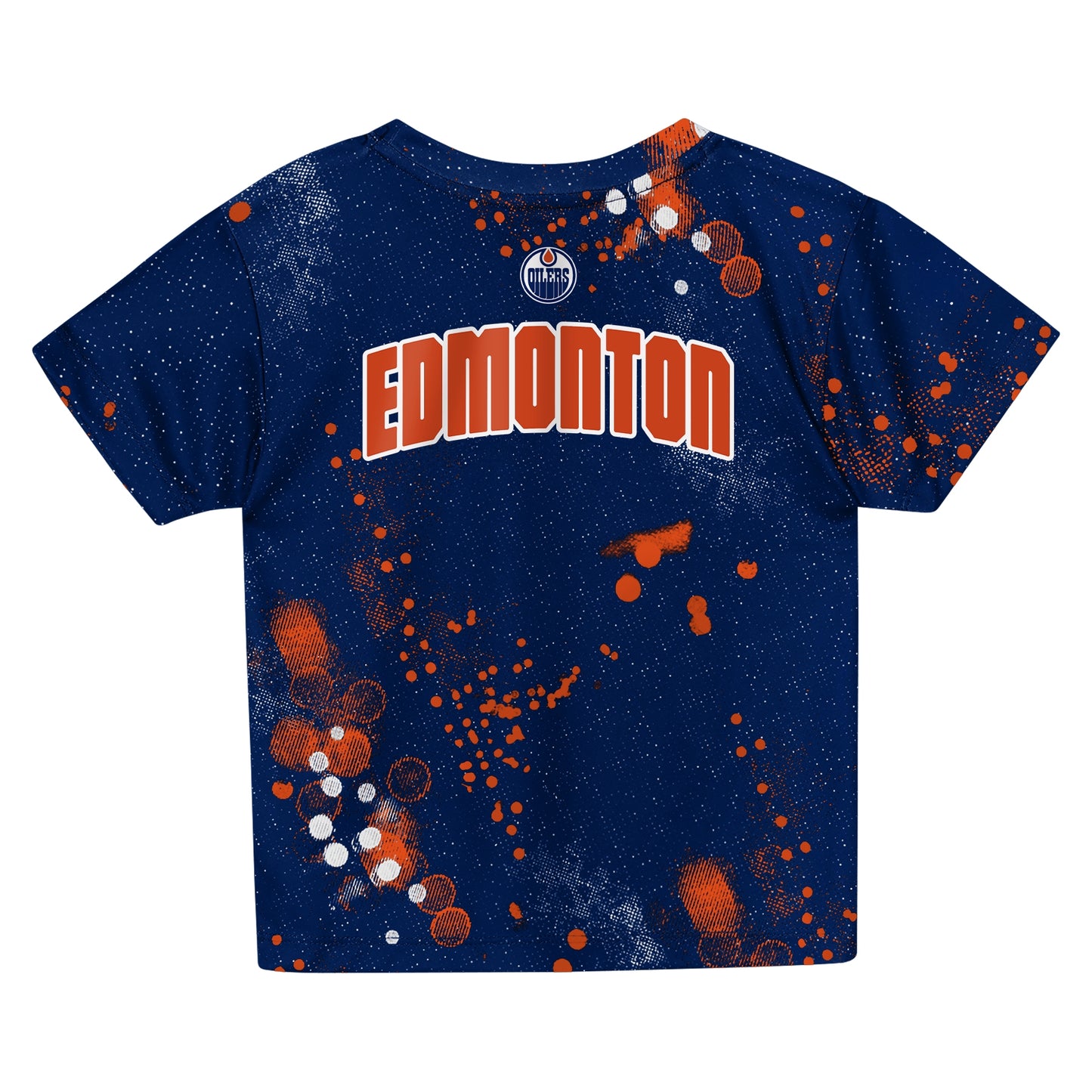 Children's Edmonton Oilers Home Plate T-Shirt & Short Set