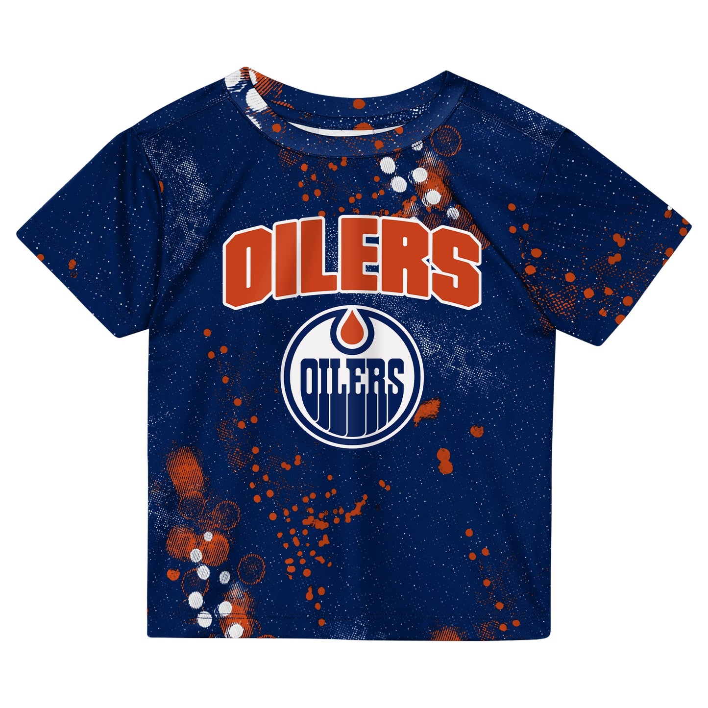 Children's Edmonton Oilers Home Plate T-Shirt & Short Set