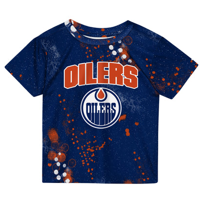 Children's Edmonton Oilers Home Plate T-Shirt & Short Set