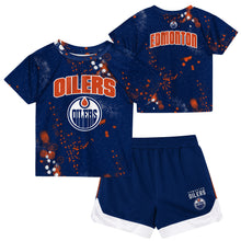 Children's Edmonton Oilers Home Plate T-Shirt & Short Set