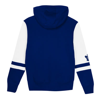 Outerstuff Toronto Maple Leafs Face Off Children's Full Zip Fleece Hoodie