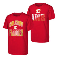 Outerstuff Calgary Flames Never Quit Youth T Shirts - 2 Pack