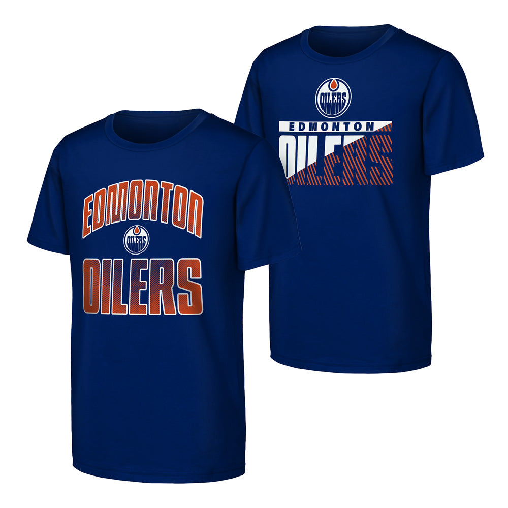 Outerstuff Edmonton Oilers Never Quit Youth T Shirts - 2 Pack