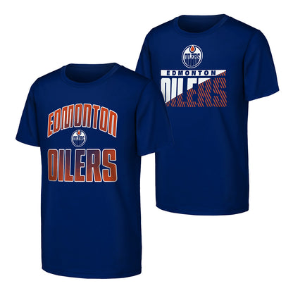 Outerstuff Edmonton Oilers Never Quit Youth T Shirts - 2 Pack