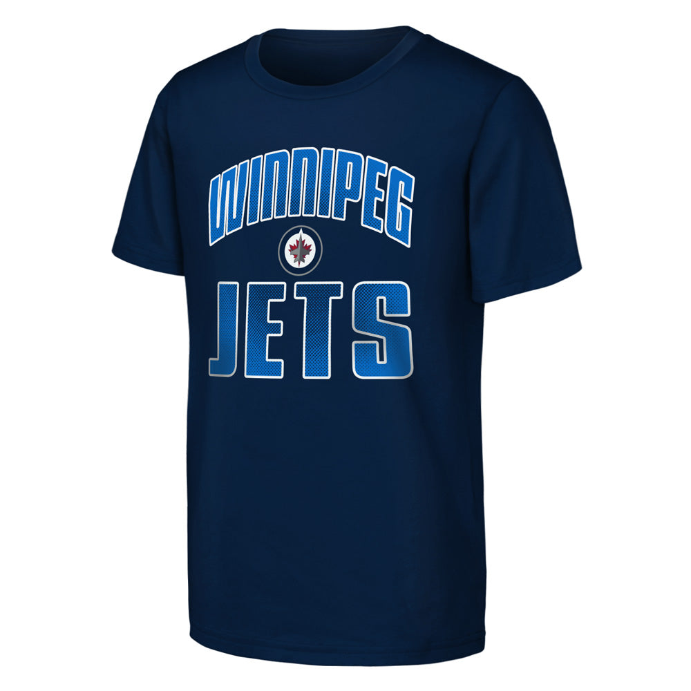 Outerstuff Winnipeg Jets Never Quit Youth T Shirts - 2 Pack