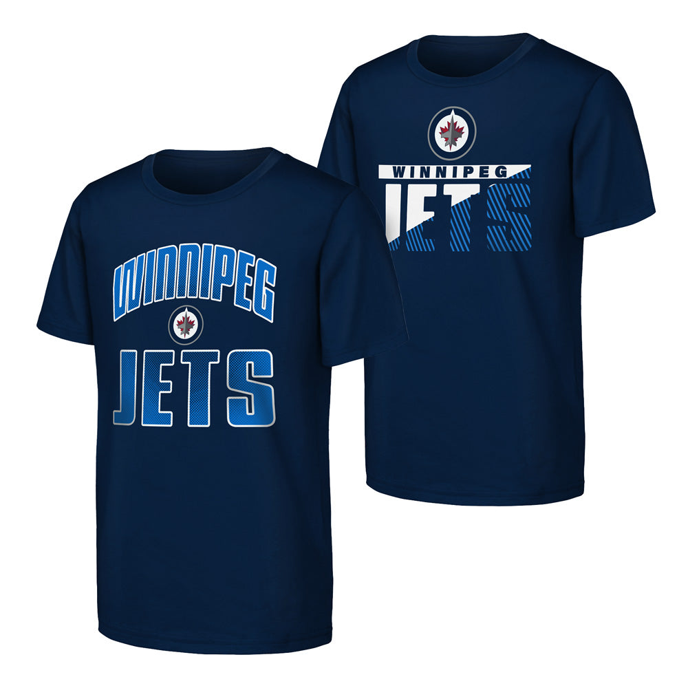 Outerstuff Winnipeg Jets Never Quit Youth T Shirts - 2 Pack