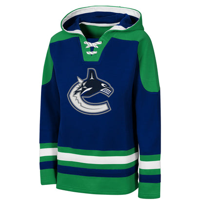 Outerstuff Vancouver Canucks Ageless Youth Blue Hoodie