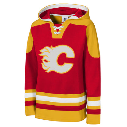 Outerstuff Calgary Flames Ageless Youth Red Hoodie