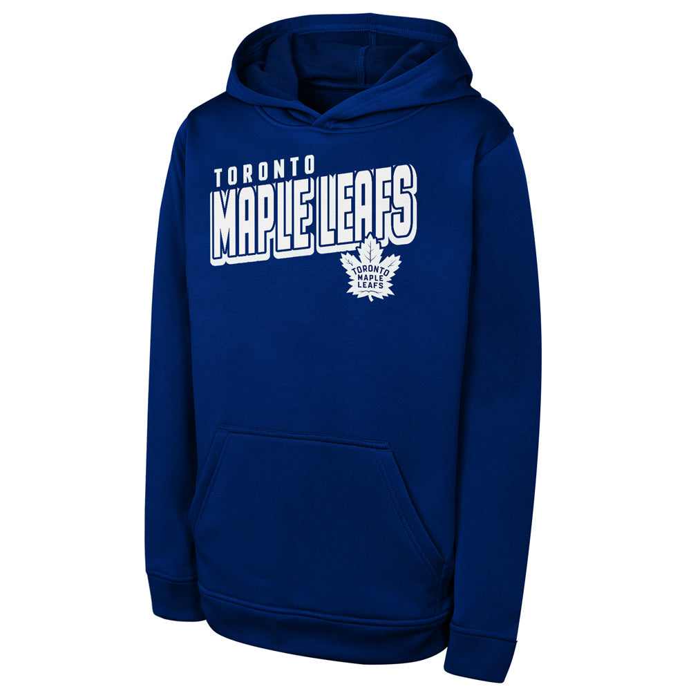 Outerstuff Toronto Maple Leafs Cyberpunk Youth Blue Hoodie