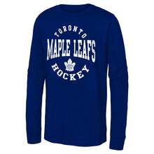 Outerstuff Toronto Maple Leafs Around the Block Youth Blue Long Sleeve Shirt