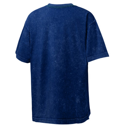 Outerstuff Vancouver Canucks Time To Shine Mineral Wash Youth Blue T Shirt