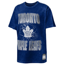 Outerstuff Toronto Maple Leafs Time To Shine Mineral Wash Youth Blue T Shirt