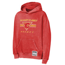 Outerstuff Calgary Flames Mineral Wash Youth Fleece Hoodie