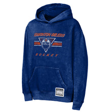 Outerstuff Edmonton Oilers Mineral Wash Youth Fleece Hoodie