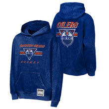 Outerstuff Edmonton Oilers Mineral Wash Youth Fleece Hoodie