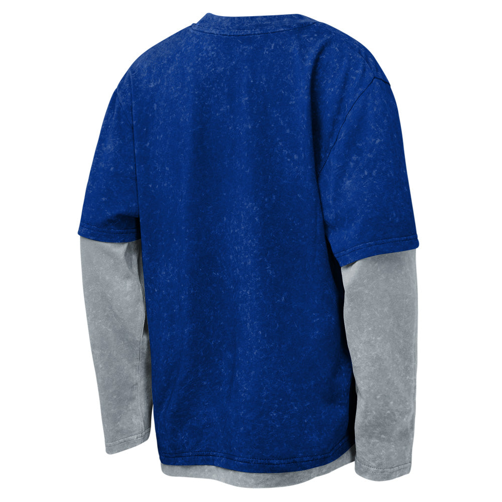 Outerstuff Toronto Maple Leafs Mineral Wash Two-Fer Youth Shirt