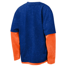 Outerstuff Edmonton Oilers Mineral Wash Two-Fer Youth Shirt