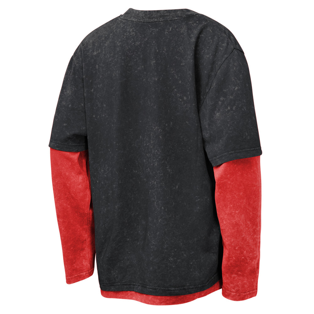 Outerstuff Ottawa Senators Mineral Wash Two-Fer Youth Shirt