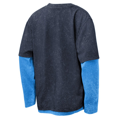 Outerstuff Winnipeg Jets Mineral Wash Two-Fer Youth Shirt