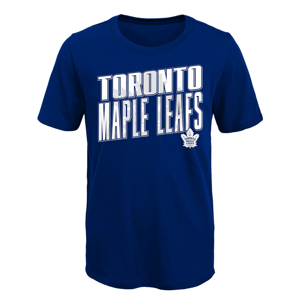 Outerstuff Toronto Maple Leafs Set The Tone Ultra Youth Blue T Shirt