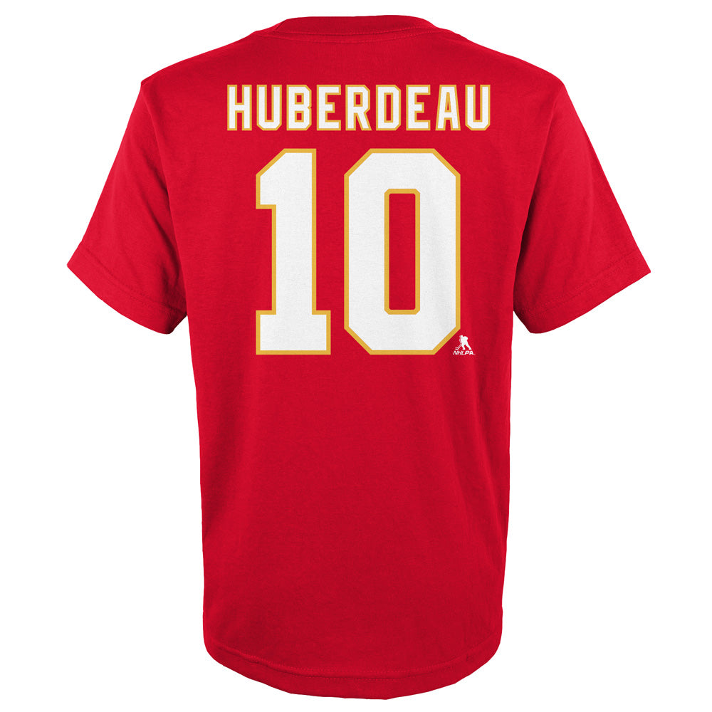 CALGARY FLAMES JONATHAN HUBDERDEAU YOUTH T SHIRT