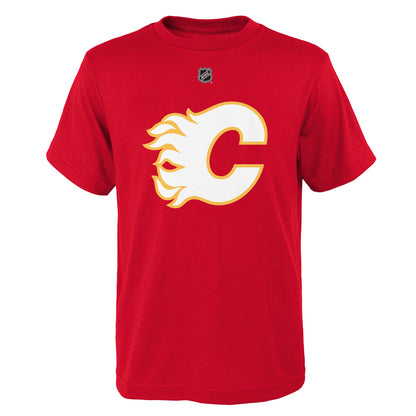 CALGARY FLAMES JONATHAN HUBDERDEAU YOUTH T SHIRT