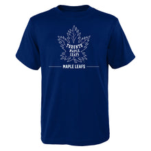 Outerstuff Toronto Maple Leafs Reissue Logo Youth Blue T Shirt