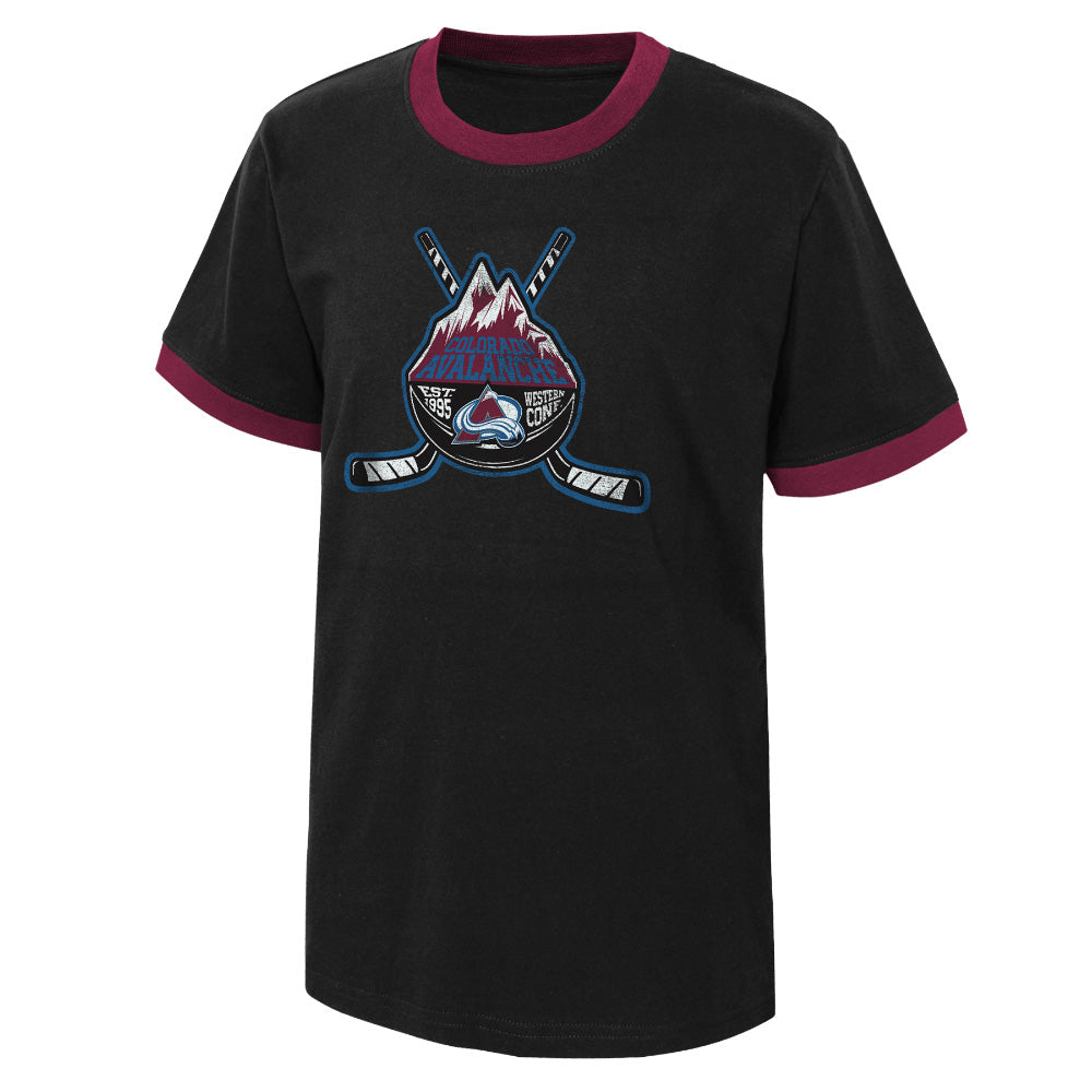 COLORADO AVALANCHE ICE CITY YOUTH T SHIRT