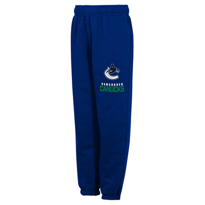 Outerstuff Vancouver Canucks Instant Hit Youth Fleece Pants