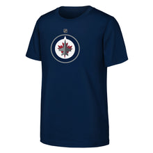 Outerstuff Winnipeg Jets Primary Logo Youth Navy T Shirt
