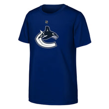Outerstuff Vancouver Canucks Primary Logo Youth Blue T Shirt