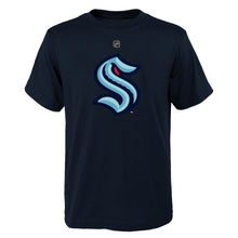 SEATTLE KRAKEN YOUTH PRIMARY LOGO NAVY T SHIRT