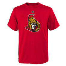 OTTAWA SENATORS YOUTH PRIMARY LOGO RED T SHIRT
