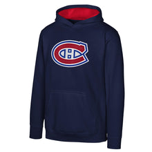 Outerstuff Montreal Canadiens Prime Youth Navy Fleece Pullover Hoodie