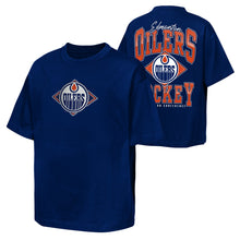 Children's Edmonton Oilers Back It Up Short Sleeve T-Shirt