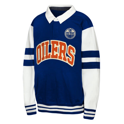 Children's Edmonton Oilers Fielder MVP Longsleeve Blue