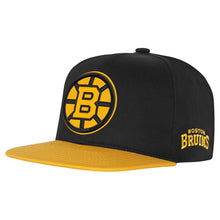 Outerstuff Boston Bruins Essentials Youth Flat Brim Snapback Hat