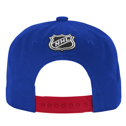 Outerstuff Montreal Canadiens Essentials Youth Flat Brim Snapback Hat
