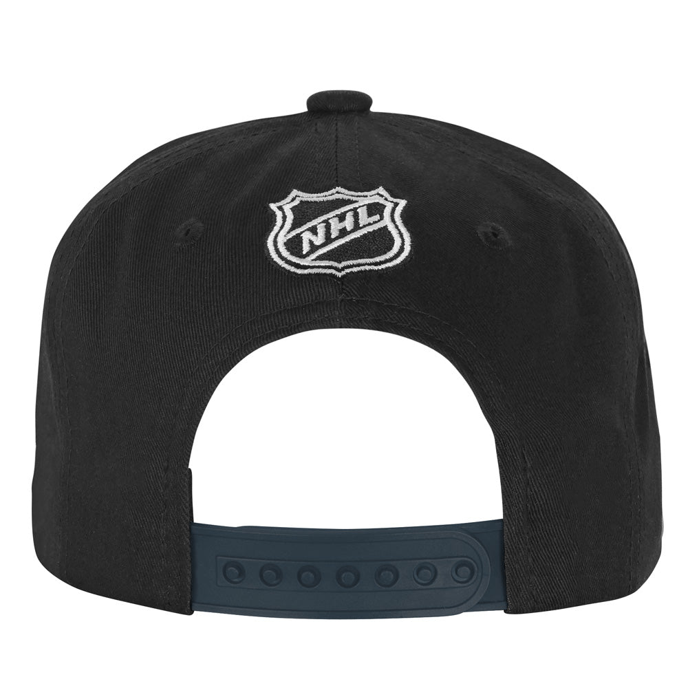 Outerstuff Vegas Golden Knights Essentials Youth Flat Brim Snapback Hat