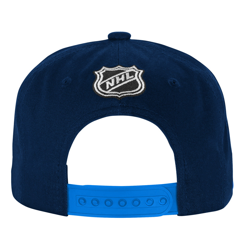 Outerstuff Winnipeg Jets Essentials Youth Flat Brim Snapback Hat
