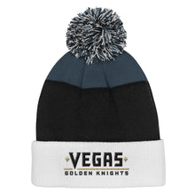 Outerstuff Vegas Golden Knights Essentials Youth Cuffed Knit Pom Toque