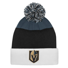 Outerstuff Vegas Golden Knights Essentials Youth Cuffed Knit Pom Toque