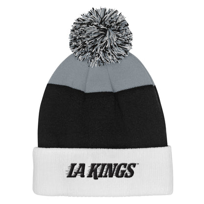 Outerstuff Los Angeles Kings Essentials Youth Cuffed Knit Pom Toque