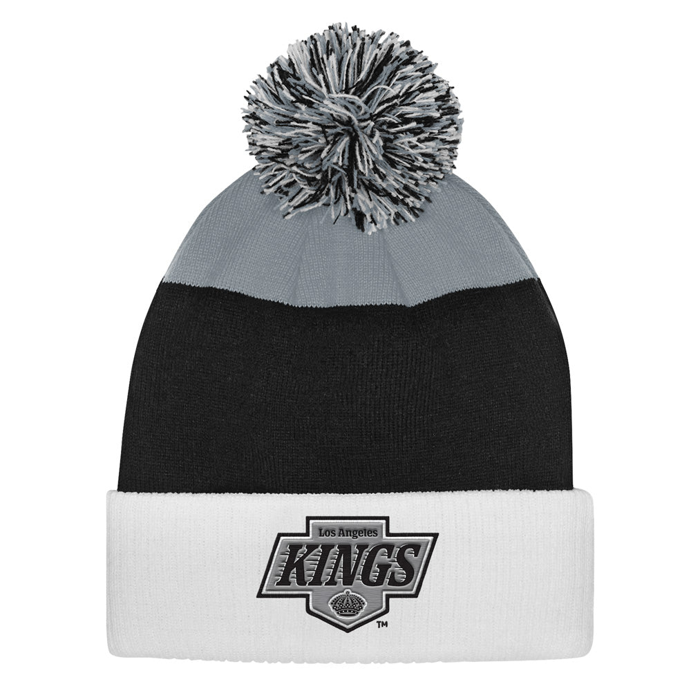 Outerstuff Los Angeles Kings Essentials Youth Cuffed Knit Pom Toque